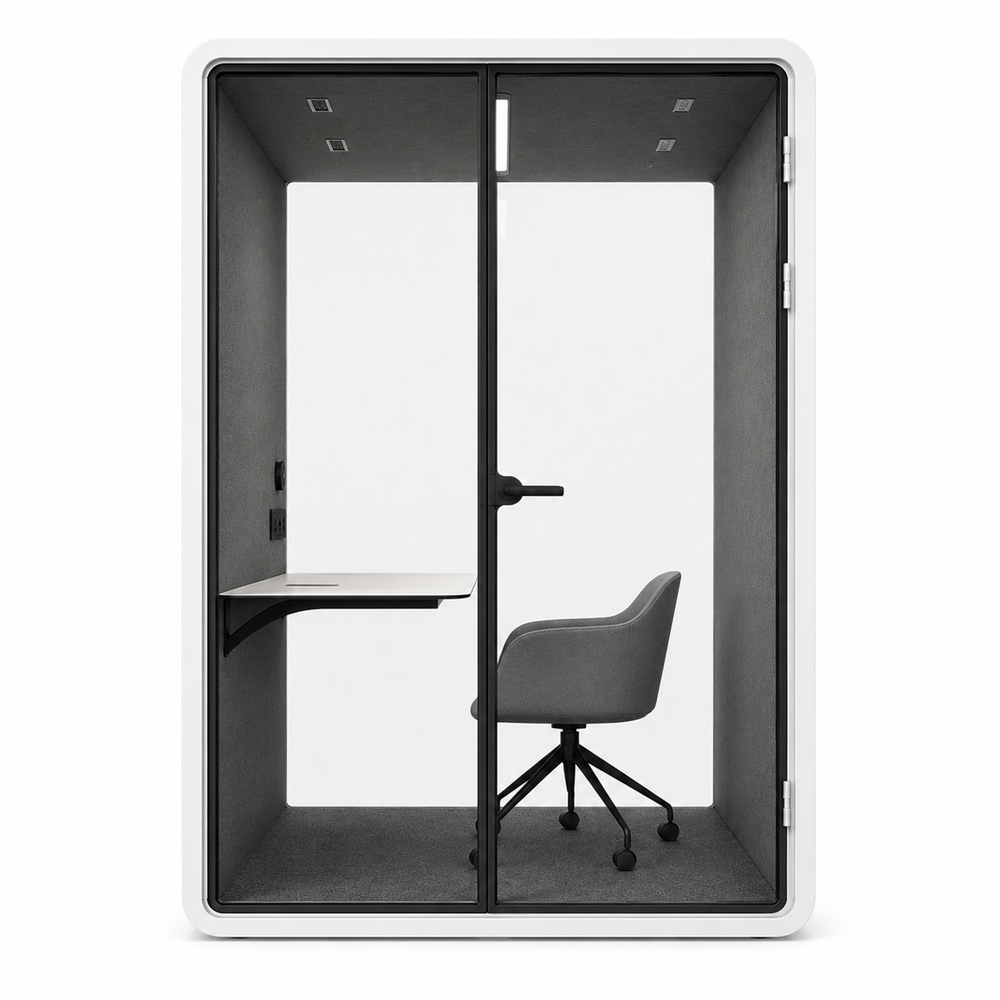 FocusPod Solo Plus™ – Soundproof Office Pod